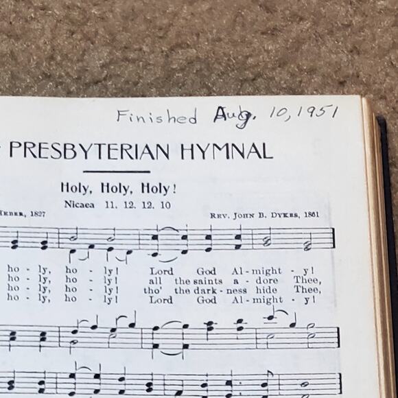 Vintage The Presbyterian Hymnal 1946 Richmond Virginia Church Religion USA - Picture 15 of 16